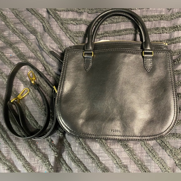 Fossil RYDER dual strap purse NWOT - Picture 2 of 4